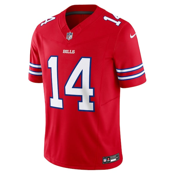 Stefon Diggs Buffalo Bills Nike Vapor F.U.S.E. Limited Jersey - Red/Royal/White - Image 3