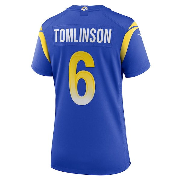 Tre'Vius Hodges-Tomlinson Los Angeles Rams Nike Women's Team Game Jersey - Royal - Image 3