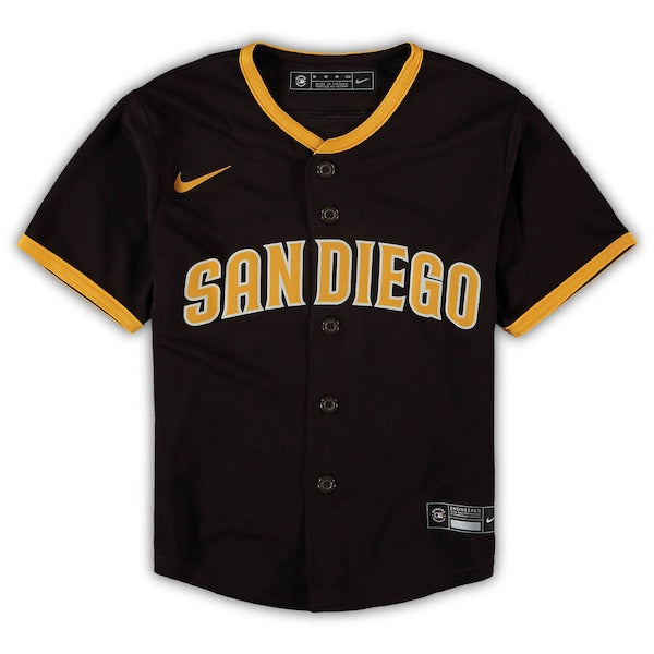 Fernando Tatis Jr. San Diego Padres Nike Preschool Road Replica Player Jersey - Brown - Image 2