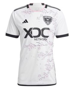 Alternative view of Andy Najar D.C. United adidas 2024 The Cherry Blossom Kit Replica Player Jersey - White