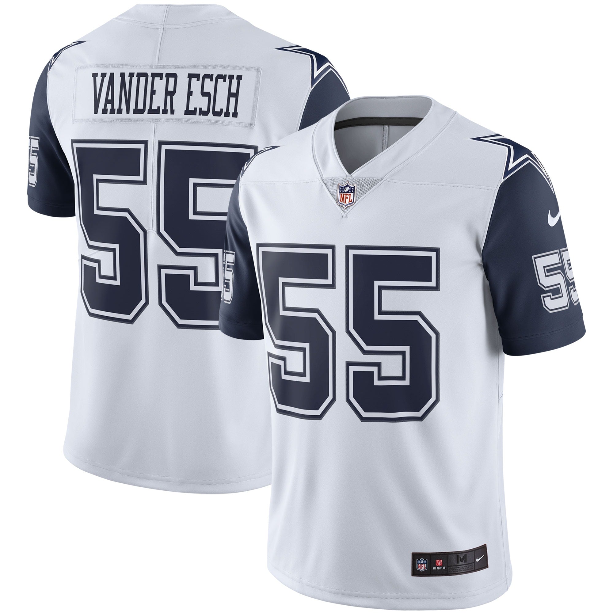 Leighton Vander Esch Dallas Cowboys Nike Alternate Vapor Limited Jersey - Navy/White - Image 5