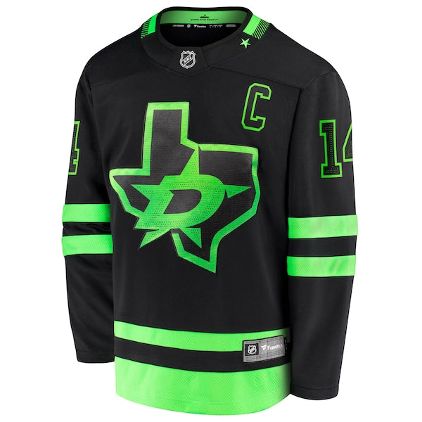 Jamie Benn Dallas Stars Alternate Premier Breakaway Player Jersey - Black - Image 2