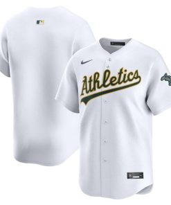 Oakland Athletics Nike Home Limited Jersey - White