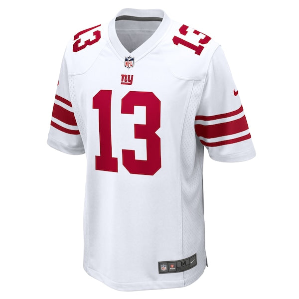 Jalin Hyatt New York Giants Nike Game Jersey - White/Royal - Image 3