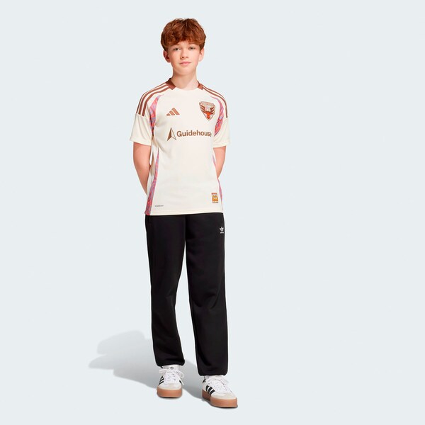 D.C. United adidas Youth 2025 The Soul Kit Replica Jersey - Natural - Image 5