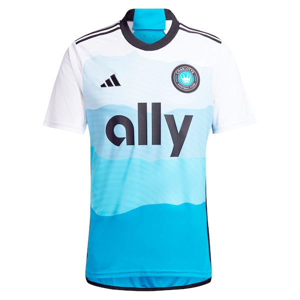 Brandt Bronico Charlotte FC adidas 2024 The Carolina Kit: Explore Replica Player Jersey - Blue - Image 2