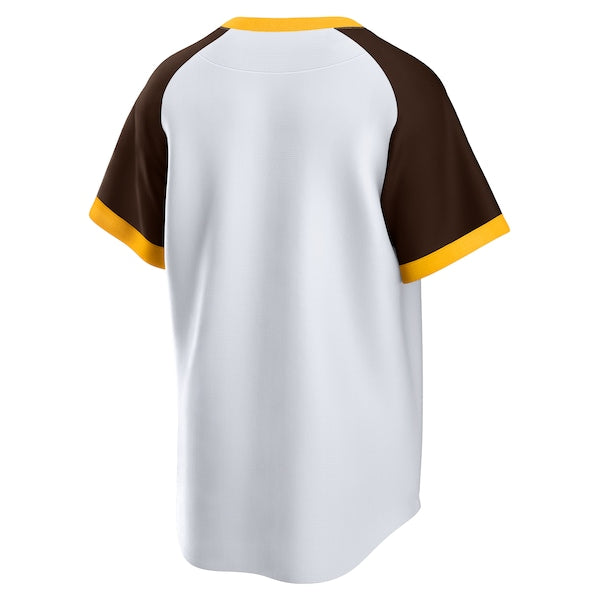 San Diego Padres Nike Home Cooperstown Collection Team Jersey - White - Image 3