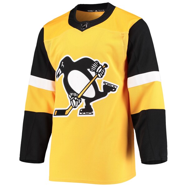 Pittsburgh Penguins adidas Alternate Authentic Team Jersey - Gold - Image 2