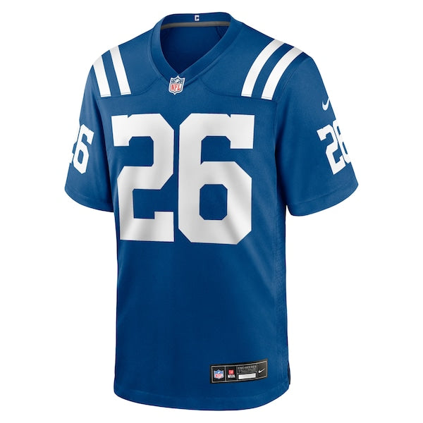 Khalil Herbert Indianapolis Colts Nike Team Game Jersey - Royal - Image 2