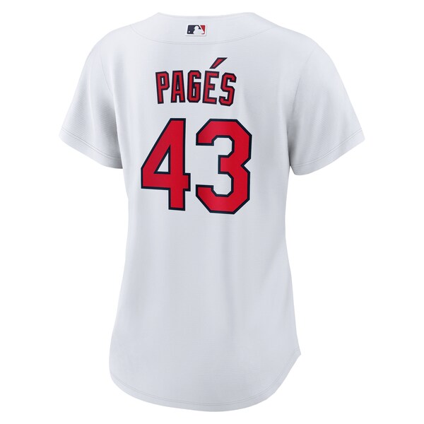 Pedro Pag¨¦s St. Louis Cardinals Nike Women's Home Replica Jersey - White - Image 3