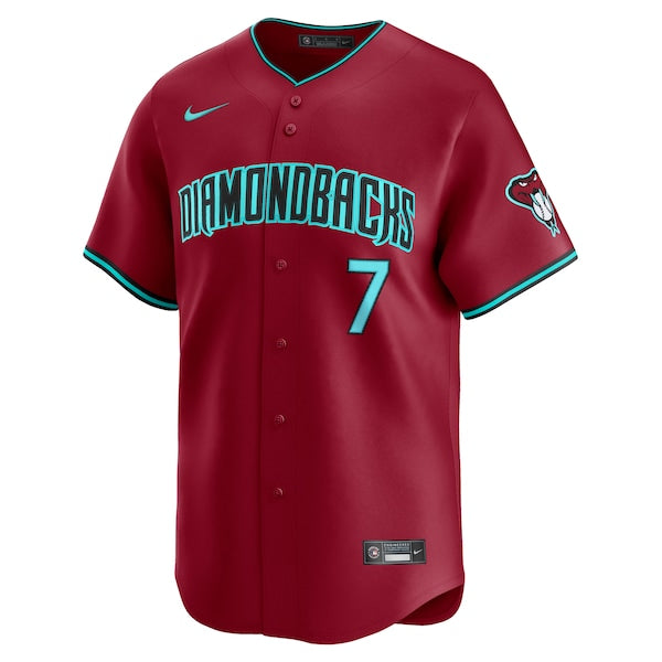 Corbin Carroll Arizona Diamondbacks Nike Alternate Limited Jersey - Red - Image 4