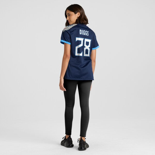 Quandre Diggs Tennessee Titans Nike Women's Game Jersey - Navy - Image 6