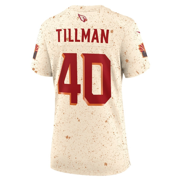 Pat Tillman Arizona Cardinals Nike Women's 2025 Rivalries Collection Retired Player Game Jersey - Natural - Image 3