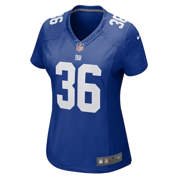 Curtis Bolton New York Giants Nike Women's Game Jersey - Royal - Image 3