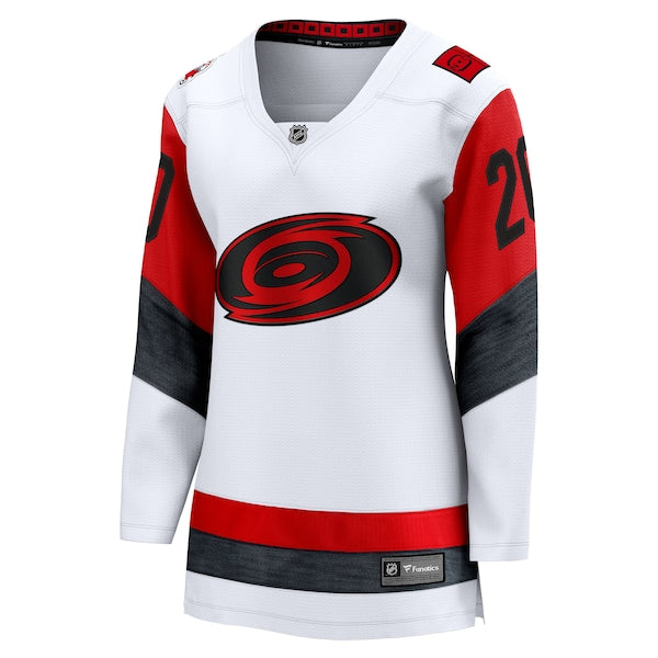 Sebastian Aho Carolina Hurricanes Women's Away Breakaway Jersey - White - Image 2