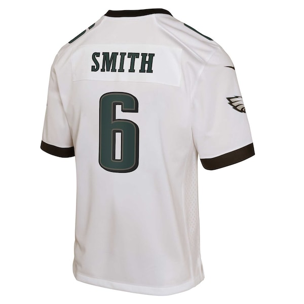 DeVonta Smith Philadelphia Eagles Nike Youth Game Jersey - White - Image 4