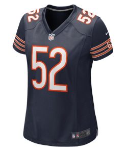 Alternative view of Khalid Kareem Chicago Bears Nike Women's Team Game Jersey -  Navy