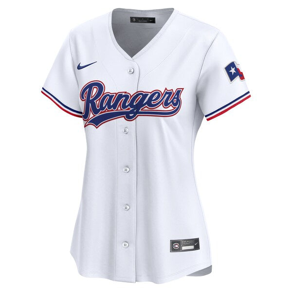 Adolis Garcia Texas Rangers Nike Women's Home Limited Jersey - White - Image 2