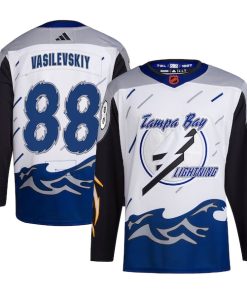 Andrei Vasilevskiy Tampa Bay Lightning adidas Reverse Retro 2.0 Authentic Player Jersey - White