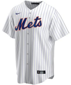 Alternative view of New York Mets Nike Home Pick-A-Player Retired Roster Replica Jersey - White