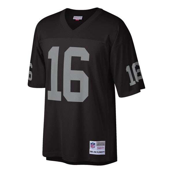 Jim Plunkett Oakland Raiders 1980 Legacy Replica Jersey - Black - Image 2