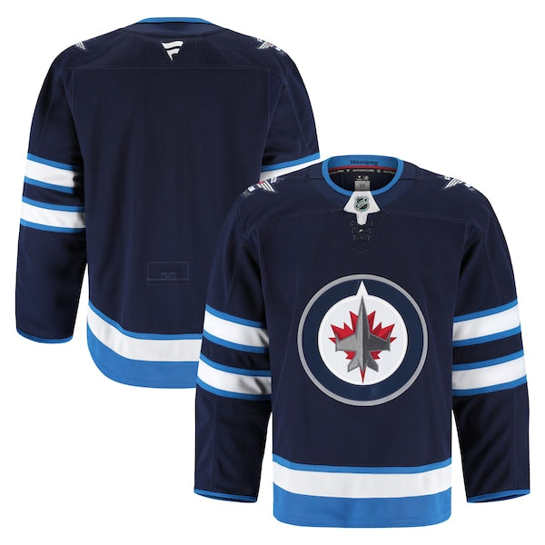 Winnipeg Jets Home Authentic Pro Jersey - Navy