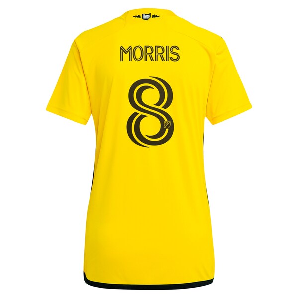 Aidan Morris Columbus Crew adidas Women's 2024 The Home Kit Replica Player Jersey - Yellow - Image 3
