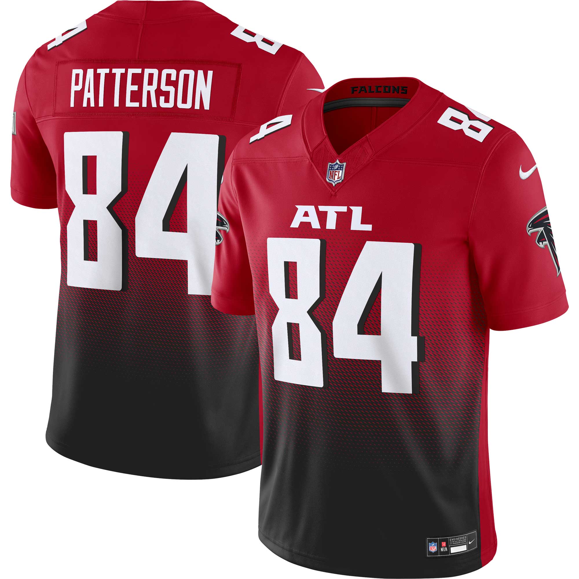 Cordarrelle Patterson Atlanta Falcons Nike Vapor F.U.S.E. Limited Jersey - Black/Red - Image 5