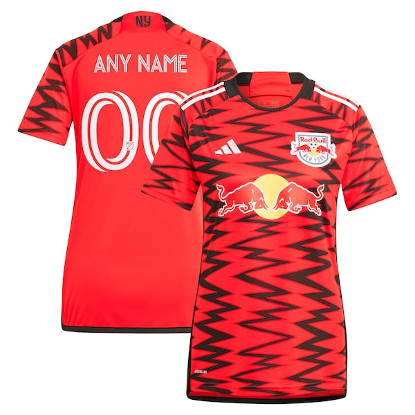 New York Red Bulls adidas Women's 2024 Legacy Replica Custom Jersey?ยจC Red