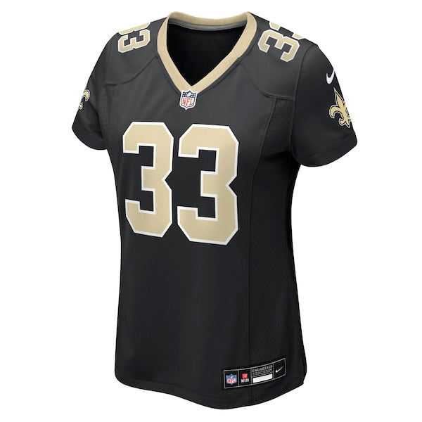 Jonas Sanker New Orleans Saints Nike Women's Team Game Jersey - Black - Image 2