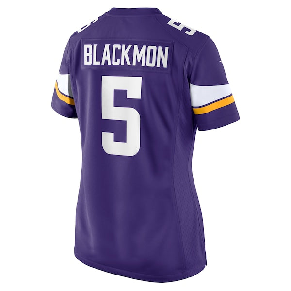 Mekhi Blackmon Minnesota Vikings Nike Women's Game Jersey - Purple - Image 3