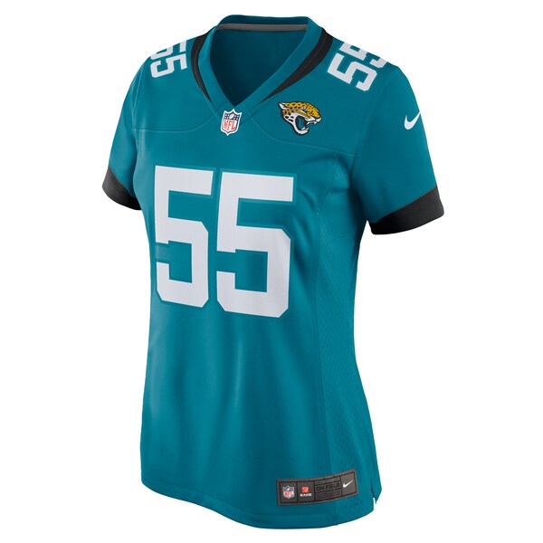 Dequan Jackson Jacksonville Jaguars Nike Women's Game Jersey - Teal - Image 2