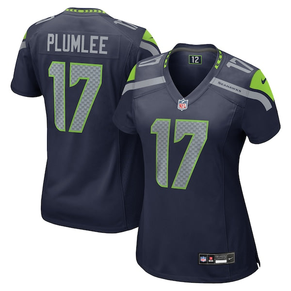 John Rhys Plumlee Seattle Seahawks Nike Women's Team Game Jersey - College Navy