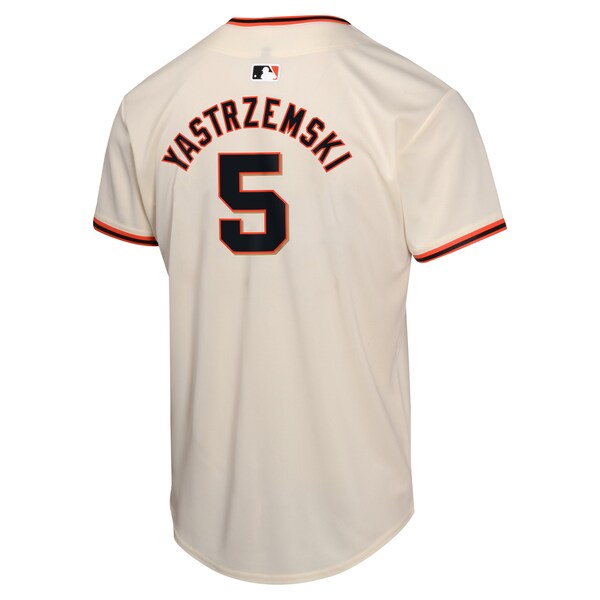 Mike Yastrzemski San Francisco Giants Nike Youth Home Game Player Jersey - Cream - Image 3