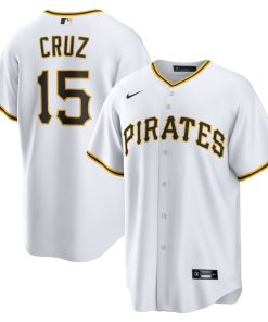 Oneil Cruz Pittsburgh Pirates Nike Home Replica Jersey - White