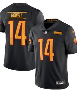 Sam Howell Washington Commanders Nike Alternate Vapor Untouchable Limited Jersey - Black