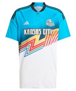 Alternative view of Sporting Kansas City adidas 2024 Archive Replica Jersey - White