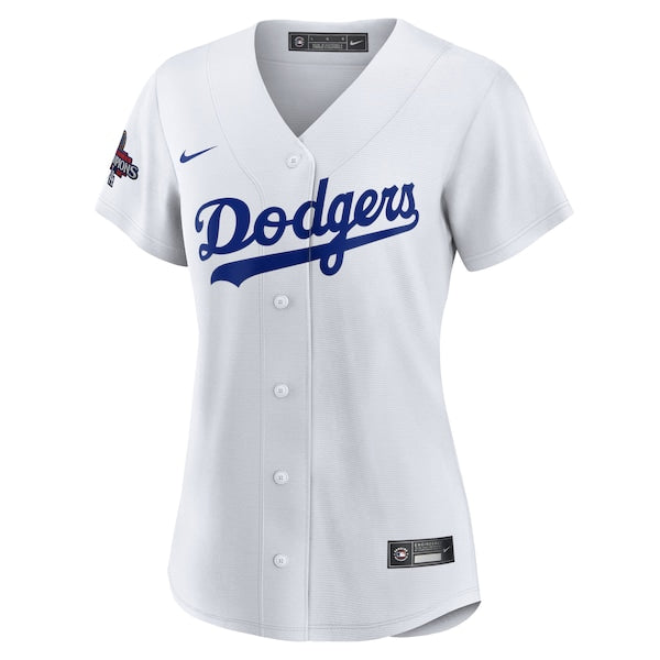 Mookie Betts Los Angeles Dodgers Nike Women's 2024 World Series Champions Home Replica Player Jersey - White - Image 3