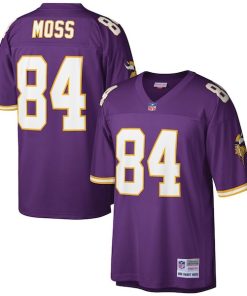 Randy Moss Minnesota Vikings Big & Tall 1998 Retired Player Replica Jersey - Purple/White