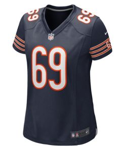Alternative view of Ja'Tyre Carter Chicago Bears Nike Women's Game Player Jersey - Navy