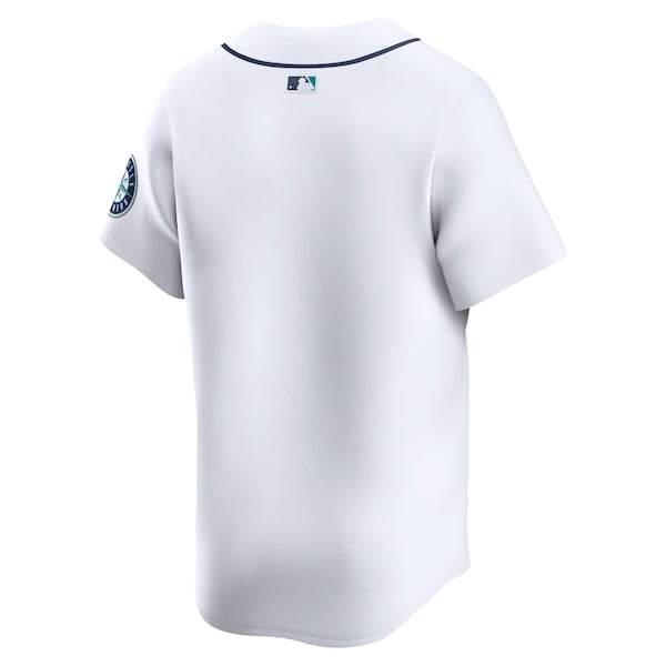 Seattle Mariners Nike Home Limited Jersey - White - Image 3