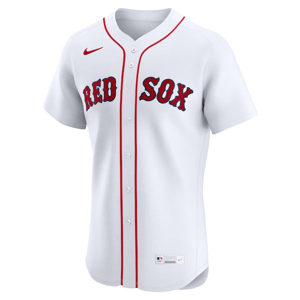 Boston Red Sox Nike Home Elite Custom Jersey - White - Image 2