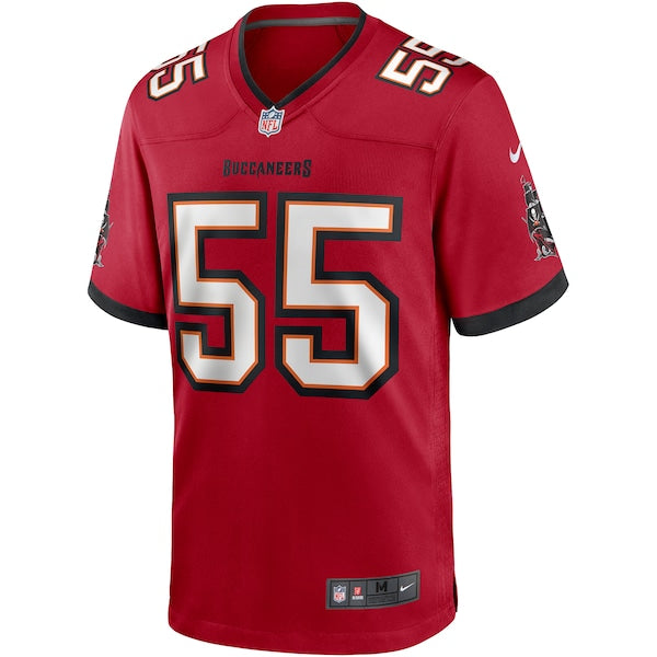 Derrick Brooks Tampa Bay Buccaneers Nike Game Retired Player Jersey - Red - Image 2