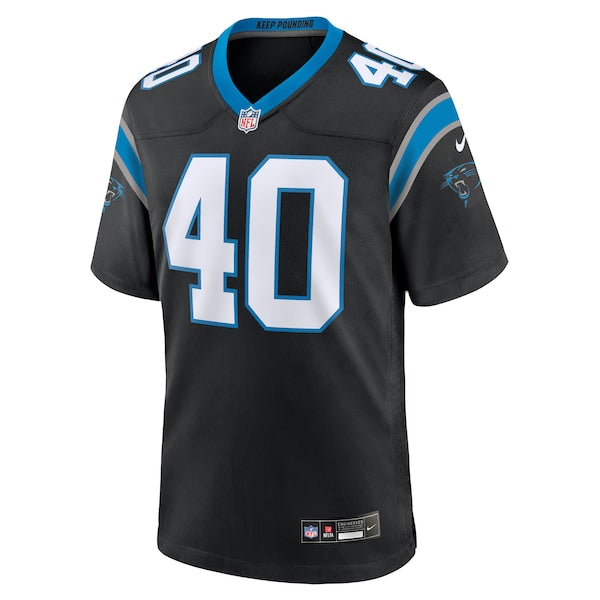 Deion Jones Carolina Panthers Nike Game Jersey - Black - Image 2