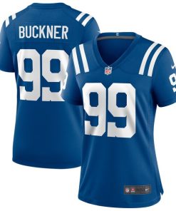 DeForest Buckner Indianapolis Colts Nike Women's Game Player Jersey - Royal/Blue