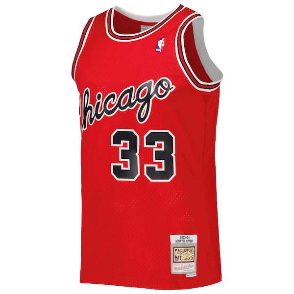 Scottie Pippen Chicago Bulls Hardwood Classics 2003-04 Swingman Jersey - Red - Image 2