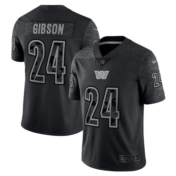 Antonio Gibson Washington Commanders Nike RFLCTV Limited Jersey - Black - Image 2