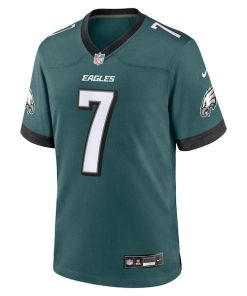 Alternative view of Kelee Ringo Philadelphia Eagles Nike Team Game Jersey - Midnight Green