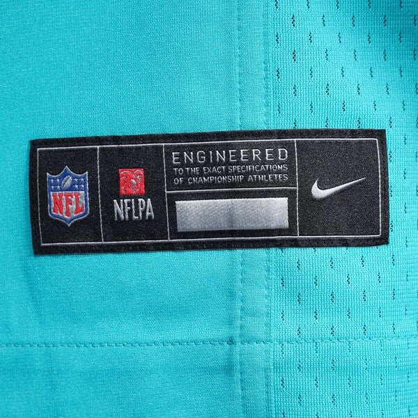 Aaron Brewer Miami Dolphins Nike Game Jersey - Aqua - Image 6