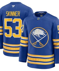 Alternative view of Jeff Skinner Buffalo Sabres  Home Premium Jersey - Royal/Black